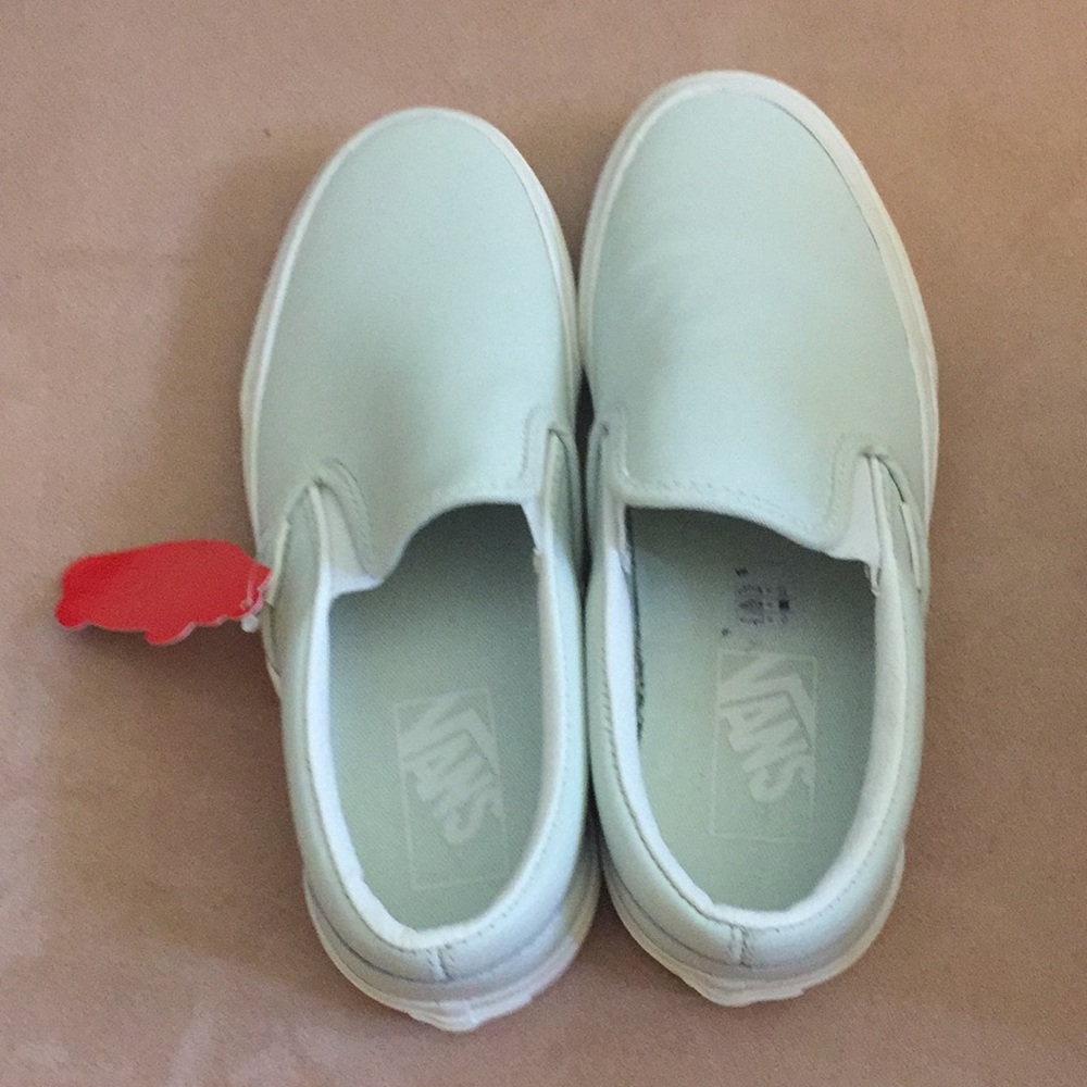 Madewell brand new leather vans